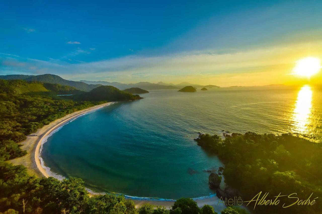 Recanto Tangara - Chale - Praia Do Felix Ubatuba Exteriér fotografie